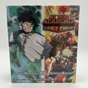 My Hero Academia Collectible Card Game 2 Player Rival Box Izuku v Katsuki SEALED